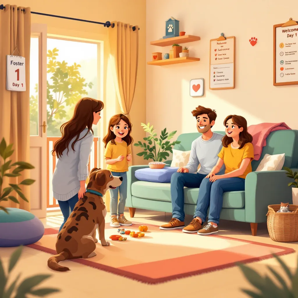 Foster with dog or cat