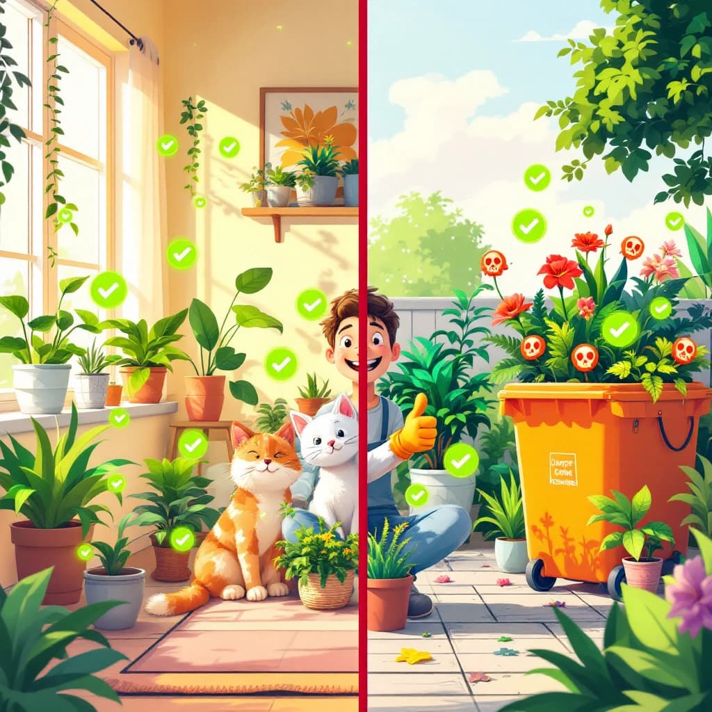 Giftige Pflanzen für Hunde und Katzen